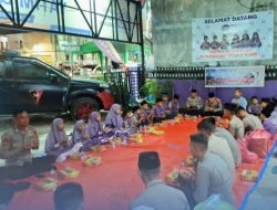 Brimob Sumut Tebar Kepedulian di Bulan Ramadhan, Kompi 4 Batalyon A Gelar Buka Puasa Bersama dan Berbagi Sembako dengan Anak Yatim dan Dhuafa