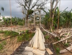 Polda Sumut Lakukan Tahapan Revitalisasi Dua Jembatan Gantung di Tapsel dan Paluta