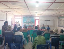 Babinsa Hadiri Undangan Rapat Penyelesaian Permasalahan di Desa Hutagaol Peatalun, Ini Hasilnya