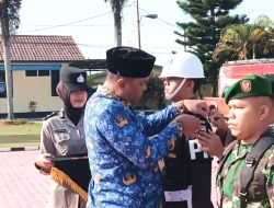 Bupati Toba Bersama Kapolres Toba dan Pabung Kodim 0210/TU Pimpin Apel Gabungan Operasi Ketupat Toba 2026