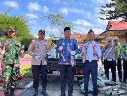 Polres Toba Musnahkan 200 Knalpot Brong, AKBP V.J Parapaga : Leluhur Kita Petani Bukan Pembalap