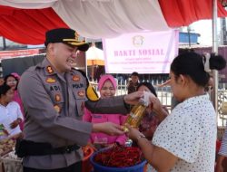 Polres Humbahas Gelar Gerakan Pangan Murah, Bantu Warga Dapatkan Sembako Terjangkau Jelang Lebaran