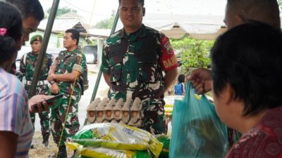Sambut Idul Fitri 1447 H, Kodim 0210/TU Gelar Bazar Ramadhan TNI Serentak, Hadirkan Sembako Murah Untuk Warga