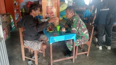 Babinsa Jalin Keakraban Bersama Warga Binaan