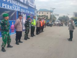 Koramil 17/Balige Jaga Pos Pengamanan Pos Terpadu Lebaran Idul Fitri 1447 H/2026
