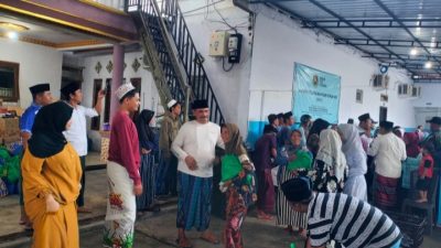 Berbagi Kebahagiaan Ramadhan, H. Munadi Gelar Santunan untuk Anak Yatim dan Duafa