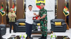 Menko Polkam RI Jenderal TNI (Purn) Djamari Chaniago Kunker ke Makodam I/BB