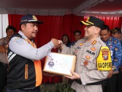Optimalkan Pengamanan Lebaran, Kapolres Humbahas Kunjungi Pos Pam dan Pos Yan