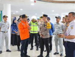 Wakapolda Sumut Tinjau Stasiun KA Medan, Pastikan Pelayanan Mudik Lebaran Berjalan Optimal