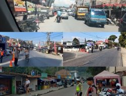 Situasi Terkini Arus Mudik H-2 di Kabupaten Toba Masih Normal 
