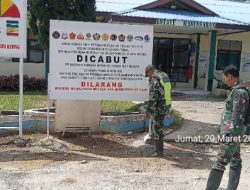 Satgas PKH Kodim 0210/TU Aktif Laksanakan Patroli Plang Penutupan Izin PT TPL Sektor Habinsaran