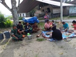 Bincang Santai Babinsa Jalin Silahturahmi dengan Warga Binaan