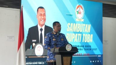 Musrenbang RKPD Kabupaten Toba Tahun 2027, Bupati Sampaikan Prioritas Pembangunan 2027