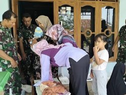 Babinsa Pantau Tumbuh Kembang Balita, Dorong Partisipasi Warga di Posyandu