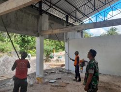 Peran Aktif Babinsa Kawal Proyek Pembangunan KDKMP