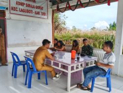 Melalui Komsos, Babinsa Jalin Silaturahmi dengan Warga Desa Siraja Gorat 
