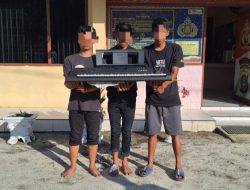 Kurang dari 24 Jam, Polsek Bangun Bekuk Tiga Pelaku Bobol Rumah Polwan