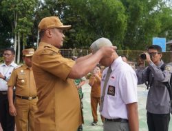 Buka Seleksi Paskibraka Bupati Toba : Usaha Tidak Menghianati Hasil