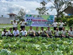 Wujudkan Ketahanan Pangan, Rutan Sidikalang Gelar Panen Raya Kubis 2026