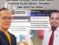 Insiden Babakan Madang, Team Hukum TIB Desak Polres Bogor Segera Tetapkan Tersangka Pelaku Guna Kepastian Hukum