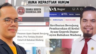 Insiden Babakan Madang, Team Hukum TIB Desak Polres Bogor Segera Tetapkan Tersangka Pelaku Guna Kepastian Hukum