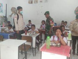 Serka B Sinambela Monitoring Penyaluran Program MBG di Sekolah