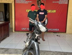 Polsek Torgamba Ungkap Pencurian di SPBU Pinang Awan, Dua Pelaku Diamankan, Uang Rp20 Juta Milik Sopir Raib