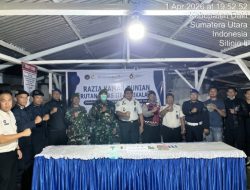 Rutan Sidikalang Gelar Razia Gabungan TNI-Polri, Sita Senjata Tajam Rakitan Hingga Kartu Remi