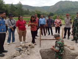 Danramil Kapten Inf Sangkan Samosir Hadiri Peletakan Batu Pertama Pembangunan Gerai KDKMP di Desa Hutagaol Peatalun 