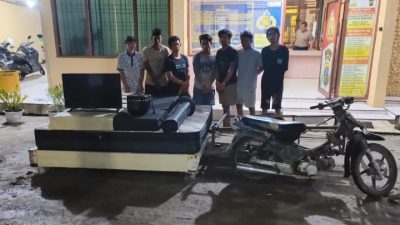 Bukan Sekadar Bobol Rumah, Jaringan Maling Serba Bisa Dibekuk Polsek Bangun! 7 Pelaku Diamankan, 1 DPO Masih Diburu