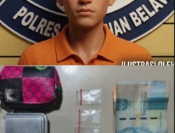 Sat Narkoba Polres Pelabuhan Belawan Bekuk Remaja Pengedar Shabu di Marelan