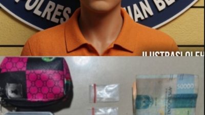 Sat Narkoba Polres Pelabuhan Belawan Bekuk Remaja Pengedar Shabu di Marelan