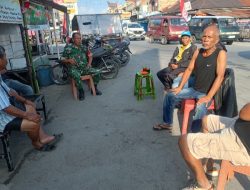 Babinsa Bangun Komunikasi yang Baik Bersama Warga Binaan
