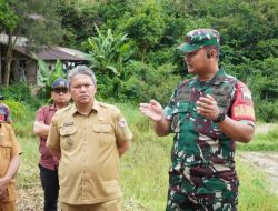 Dandim 0210/TU Hadiri Ground Breaking Jembatan Perintis di Dusun Sitakka
