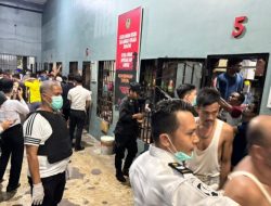 Polsek Labuhan Ruku Gelar Razia Bersama di Lapas Kelas II A Labuhan Ruku