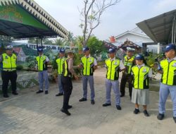 Sat Lantas Polres Pelabuhan Belawan Latih PKS di SMA Negeri 9 Medan