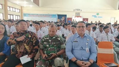 Kasi SMK Cabdis Pendidikan Wilayah VIII Hadiri Doa Pemberangkatan dan Pelepasan Siswa Kelas XII SMKN 1 Balige