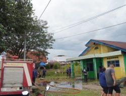 Rumah Ketua Jarnas’98 Toba Kebakaran, 3 Damkar Diturunkan