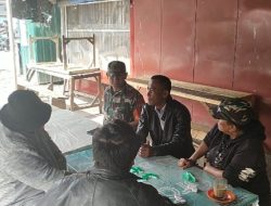 Babinsa Koramil 16/Laguboti Jalin Silahturahmi dengan Warga Binaan