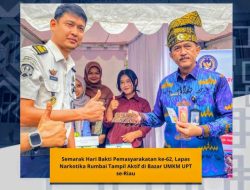 Semarak HBP ke-62, Lapas Narkotika Rumbai Tampil Aktif di Bazar UMKM UPT se-Riau