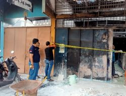 Polres Pelabuhan Belawan dan Polsek Medan Labuhan Amankan Lokasi Kebakaran di Marelan