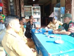 Babinsa Jalin Silaturahmi dengan Warga Desa Gasaribu