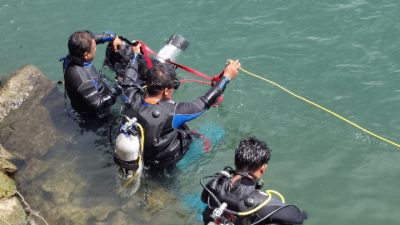 Hari Kedua Pencarian Mahasiswa Tenggelam di Air Terjun Situmurun Belum Ditemukan 