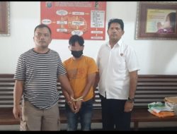 Sat Reskrim Polres Pematangsiantar Amankan Terduga Pelaku KDRT 