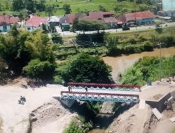 Kodim 0210/TU Rampungkan Jembatan Modular di Desa Hutagalung Siwaluompu.
