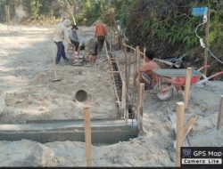 Babinsa Pantau Pembangunan KDKMP di Balige