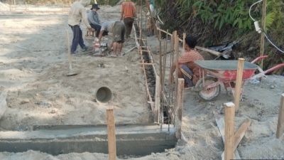 Babinsa Pantau Pembangunan KDKMP di Balige