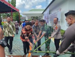 Kajari Labusel Musnahkan Barang Bukti Berkekuatan Hukum Tetap