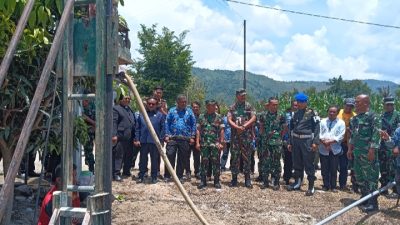 TNI AD Manunggal Air Hadirkan Solusi Air Bersih di Desa Parsuratan Balige