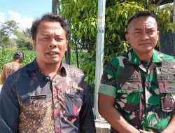 Dapat Bantuan Sumur Bor, Kepala Desa Parsuratan dan Warga Terimakasih Kepada TNI AD